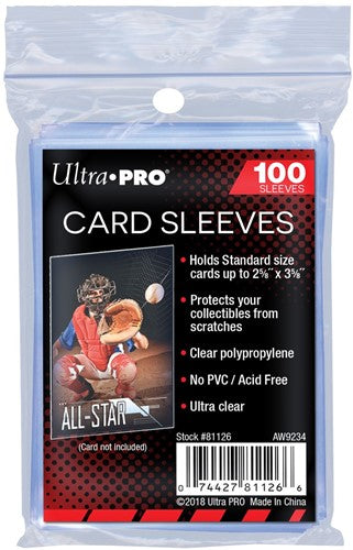 Card Sleeves Soft (100)